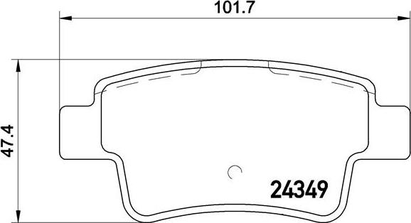 Brembo P59057N - Kit pastiglie freno, Freno a disco autozon.pro