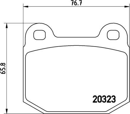 Brembo P 59 004 - Kit pastiglie freno, Freno a disco autozon.pro