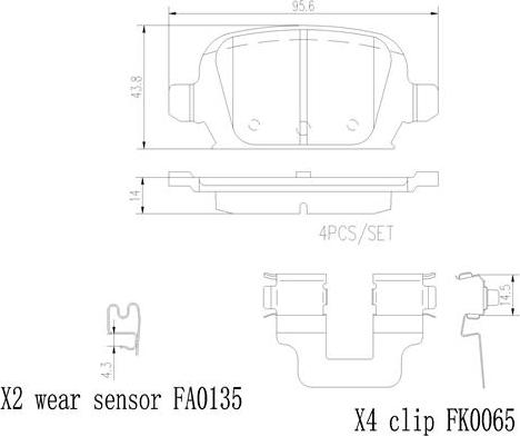 Brembo P59037N - Kit pastiglie freno, Freno a disco autozon.pro