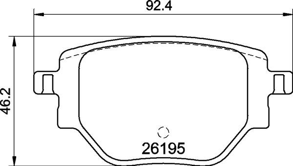 Brembo P 59 100 - Kit pastiglie freno, Freno a disco autozon.pro