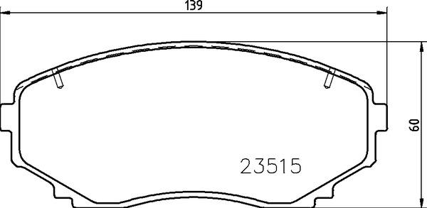 Brembo P54059N - Kit pastiglie freno, Freno a disco autozon.pro