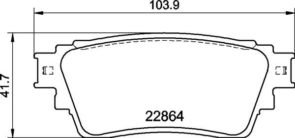 Brembo P 54 063 - Kit pastiglie freno, Freno a disco autozon.pro