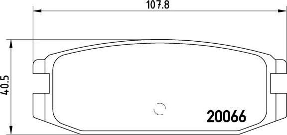 Brembo P 54 011 - Kit pastiglie freno, Freno a disco autozon.pro