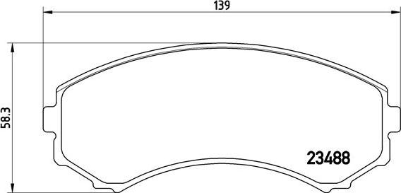 Brembo P 54 029 - Kit pastiglie freno, Freno a disco autozon.pro