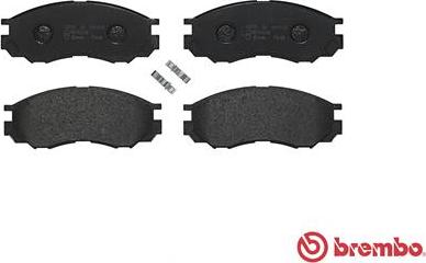 Brembo P 54 020 - Kit pastiglie freno, Freno a disco autozon.pro