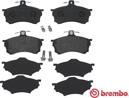 Brembo P 54 021 - Kit pastiglie freno, Freno a disco autozon.pro