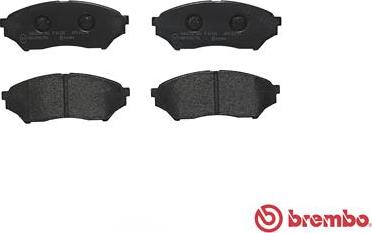 Brembo P 54 028 - Kit pastiglie freno, Freno a disco autozon.pro