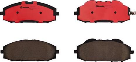 Brembo P56041N - Kit pastiglie freno, Freno a disco autozon.pro