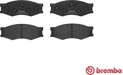 Brembo P 56 014 - Kit pastiglie freno, Freno a disco autozon.pro