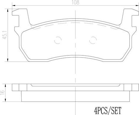 Brembo P56013N - Kit pastiglie freno, Freno a disco autozon.pro