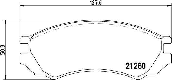 Brembo P 56 023 - Kit pastiglie freno, Freno a disco autozon.pro