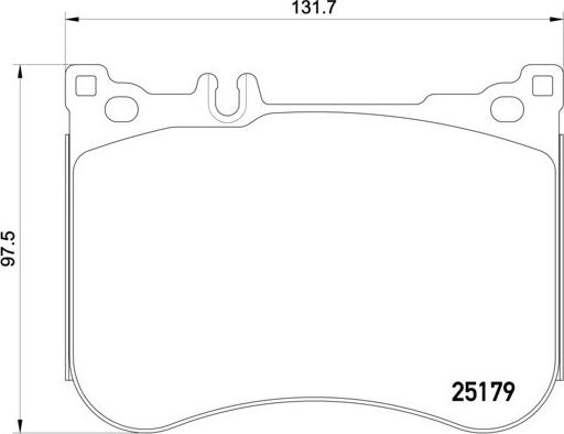 Brembo P 50 095 - Kit pastiglie freno, Freno a disco autozon.pro