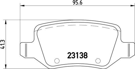 Brembo P 50 090 - Kit pastiglie freno, Freno a disco autozon.pro