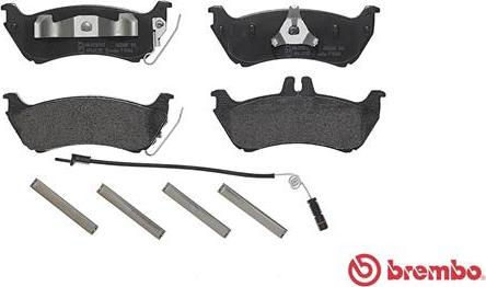 Brembo P 50 044 - Kit pastiglie freno, Freno a disco autozon.pro