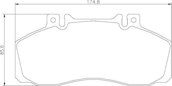 Brembo P 50 065 - Kit pastiglie freno, Freno a disco autozon.pro