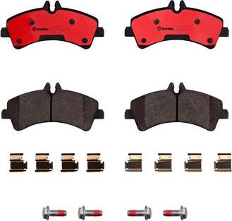 Brembo P50060N - Kit pastiglie freno, Freno a disco autozon.pro