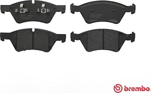 Brembo P 50 063 - Kit pastiglie freno, Freno a disco autozon.pro