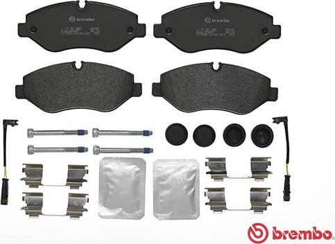 Brembo P 50 085 - Kit pastiglie freno, Freno a disco autozon.pro