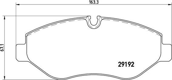 Brembo P 50 085 - Kit pastiglie freno, Freno a disco autozon.pro