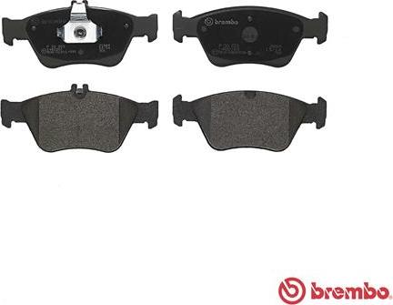 Brembo P 50 023 - Kit pastiglie freno, Freno a disco autozon.pro