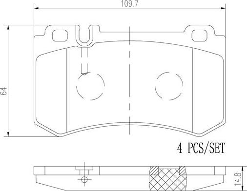 Brembo P50077N - Kit pastiglie freno, Freno a disco autozon.pro