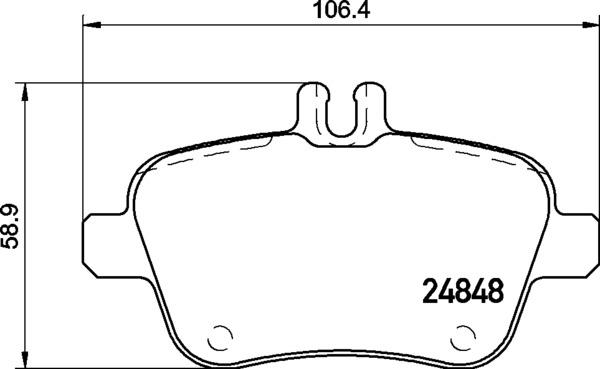 Brembo P 50 140 - Kit pastiglie freno, Freno a disco autozon.pro