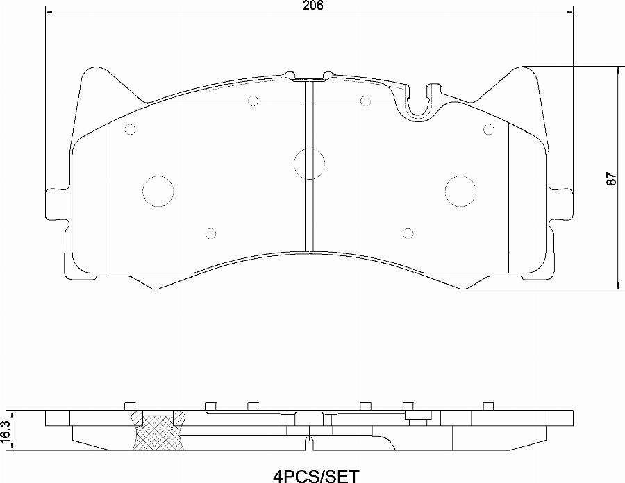 Brembo P50154N - Kit pastiglie freno, Freno a disco autozon.pro