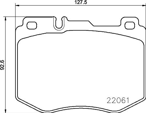 Brembo P 50 120 - Kit pastiglie freno, Freno a disco autozon.pro