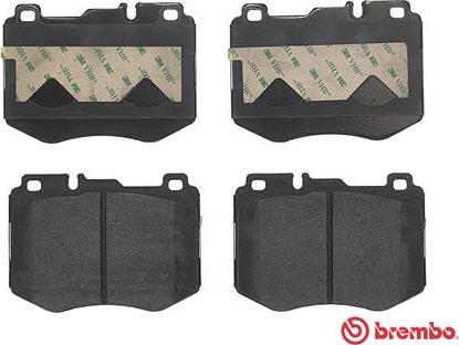 Brembo P 50 120 - Kit pastiglie freno, Freno a disco autozon.pro