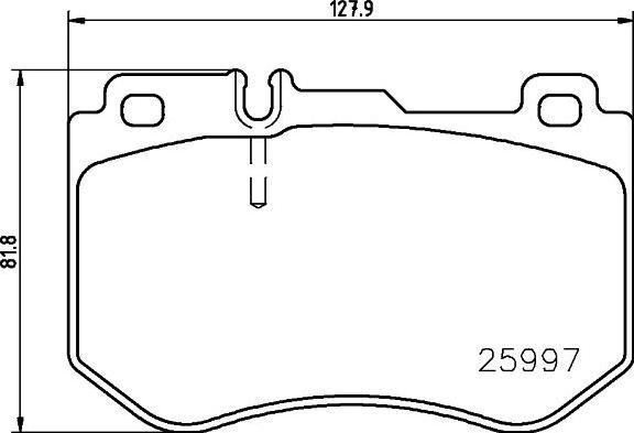 Brembo P 50 123 - Kit pastiglie freno, Freno a disco autozon.pro