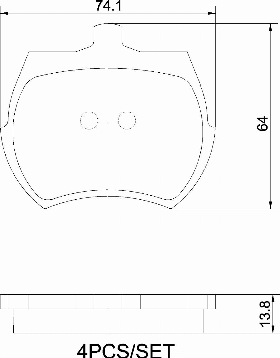 Brembo P52002N - Kit pastiglie freno, Freno a disco autozon.pro