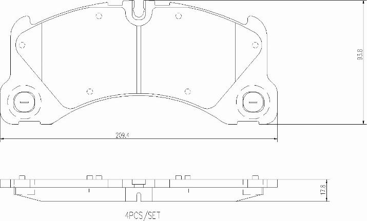 Brembo P65046N - Kit pastiglie freno, Freno a disco autozon.pro