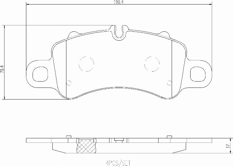 Brembo P65041N - Kit pastiglie freno, Freno a disco autozon.pro