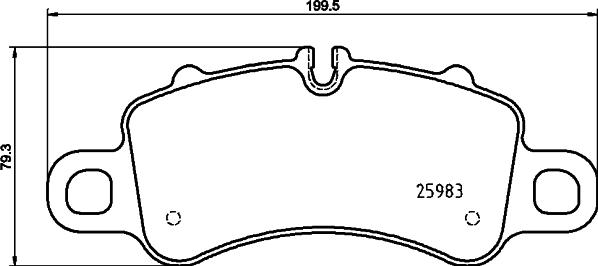 Brembo P 65 041 - Kit pastiglie freno, Freno a disco autozon.pro