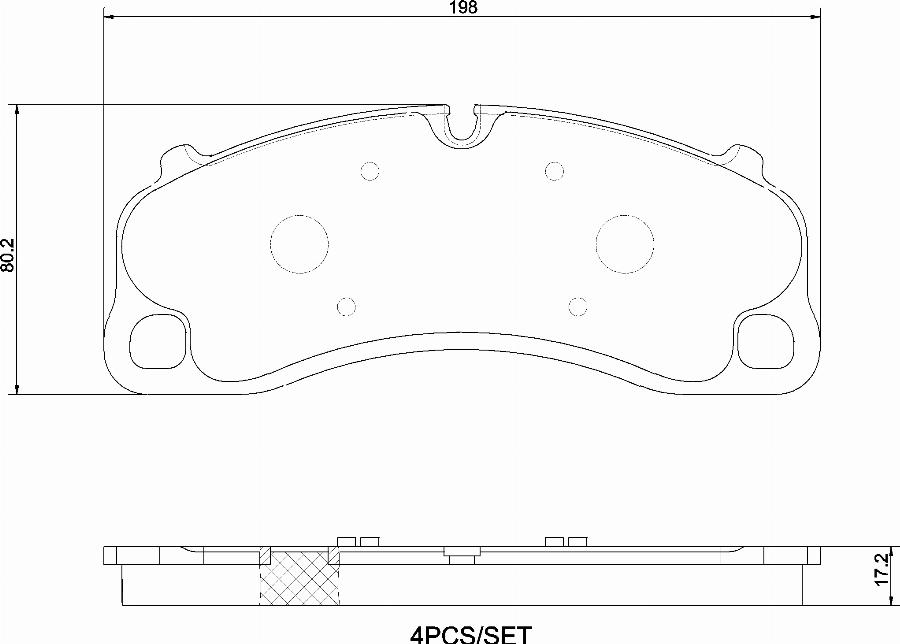 Brembo P 65 048 - Kit pastiglie freno, Freno a disco autozon.pro