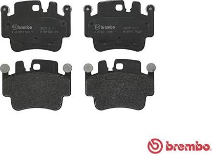 Brembo P 65 009 - Kit pastiglie freno, Freno a disco autozon.pro