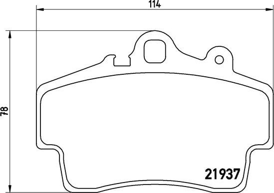 Brembo P 65 007 - Kit pastiglie freno, Freno a disco autozon.pro