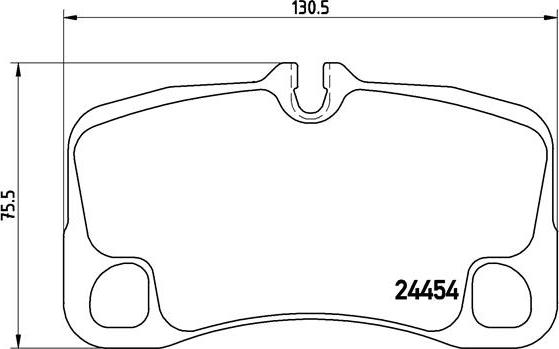 Brembo P 65 013 - Kit pastiglie freno, Freno a disco autozon.pro