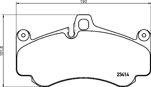 Brembo P 65 032 - Kit pastiglie freno, Freno a disco autozon.pro