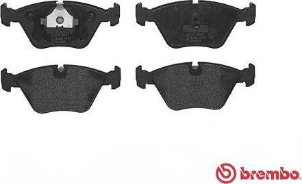 Brembo P 61 049 - Kit pastiglie freno, Freno a disco autozon.pro