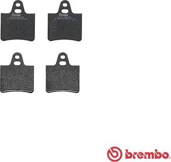 Brembo P 61 062 - Kit pastiglie freno, Freno a disco autozon.pro