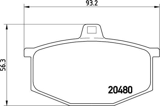 Brembo P 68 005 - Kit pastiglie freno, Freno a disco autozon.pro