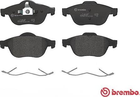 Brembo P 68 032 - Kit pastiglie freno, Freno a disco autozon.pro