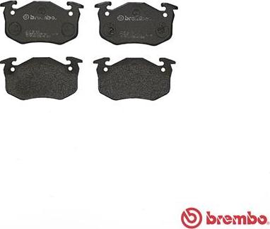 Brembo P 68 020 - Kit pastiglie freno, Freno a disco autozon.pro