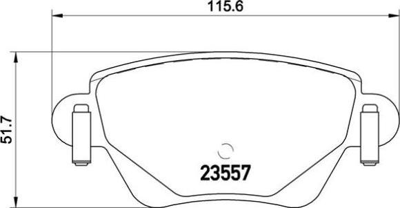 Brembo P 68 028 - Kit pastiglie freno, Freno a disco autozon.pro