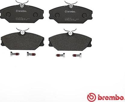 Brembo P 68 027 - Kit pastiglie freno, Freno a disco autozon.pro