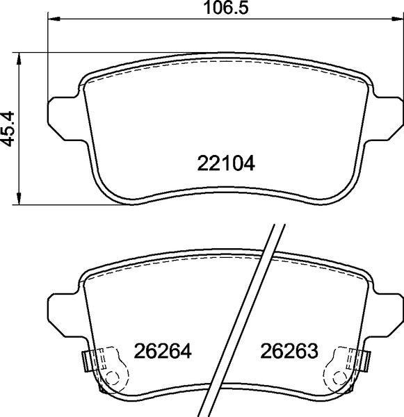 Brembo P 68 074 - Kit pastiglie freno, Freno a disco autozon.pro