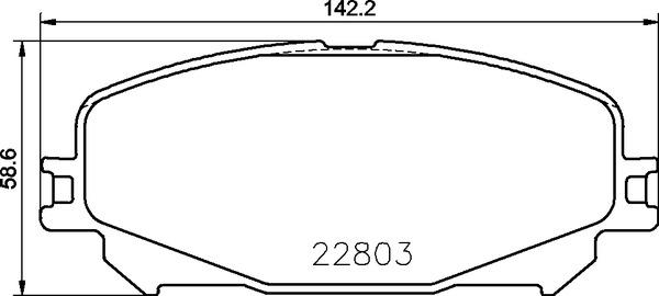 Brembo P 68 071 - Kit pastiglie freno, Freno a disco autozon.pro