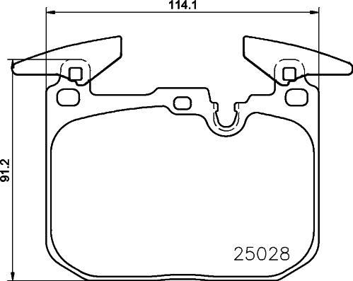 Brembo P 06 096X - Kit pastiglie freno, Freno a disco autozon.pro