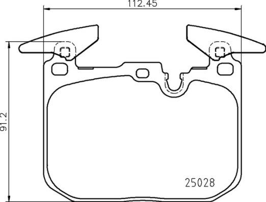 Brembo P 06 098 - Kit pastiglie freno, Freno a disco autozon.pro